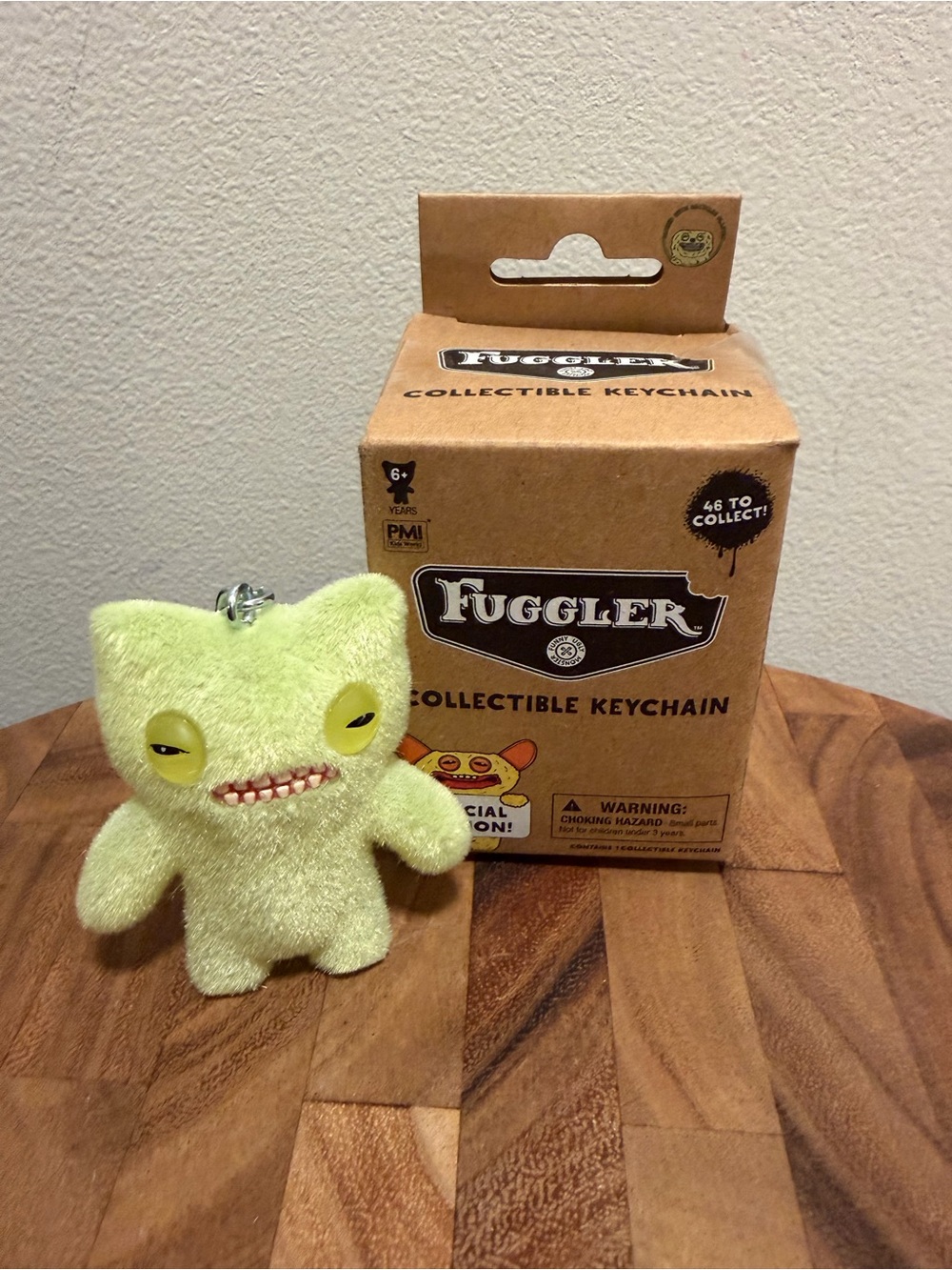 Fuggler Glow in the Dark Keychain - Fuggler Collectible NEW